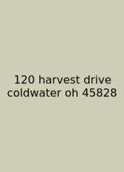 120 Harvest Drive Coldwater Oh 45828