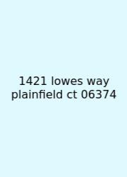 1421 Lowes Way Plainfield Ct 06374