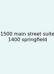1500 Main Street Suite 1400 Springfield