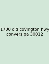 1700 Old Covington Hwy Conyers Ga 30012