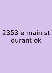 2353 E Main St Durant Ok