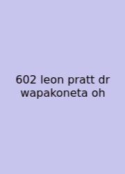 602 Leon Pratt Dr Wapakoneta Oh