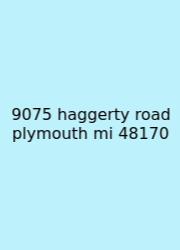 9075 Haggerty Road Plymouth Mi 48170