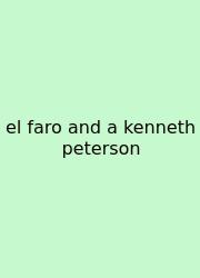 El Faro And A Kenneth Peterson