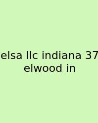Elsa Llc Indiana 37 Elwood In