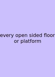 Every Open Sided Floor Or Platform
