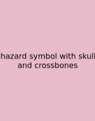 Hazard Symbol With Skull And Crossbones