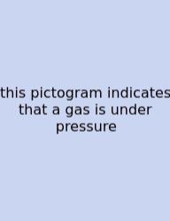 This Pictogram Indicates That A Gas Is Under Pressure